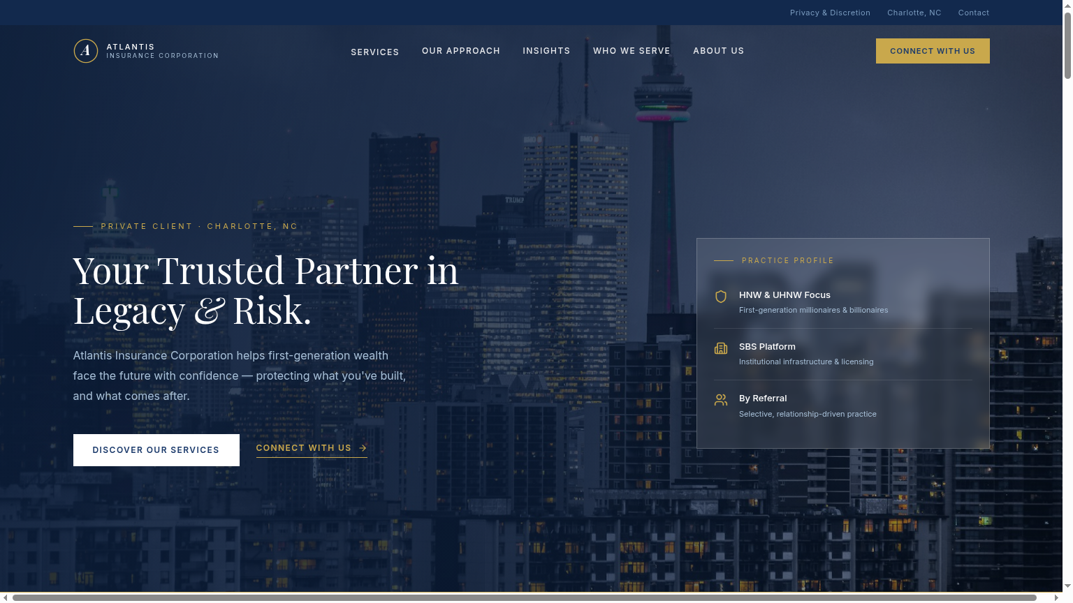 Atlantis Insurance Corporation — homepage
